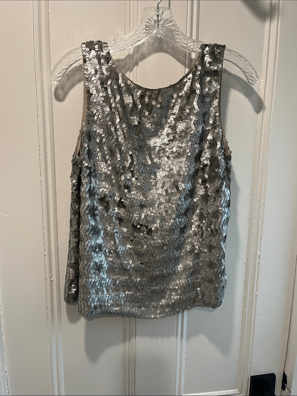 St John Metallic Gun Metal Tank